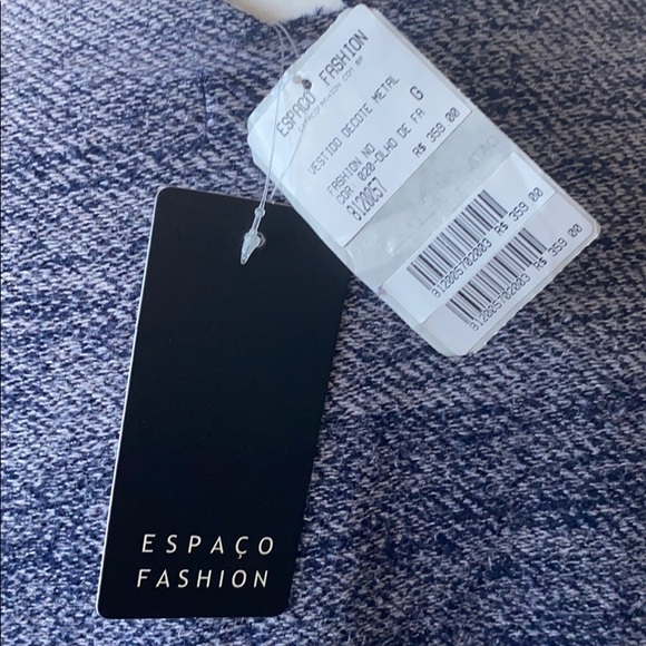 Espaco Fashion - V-Neck Sweater Dress - Picture 9 of 11
